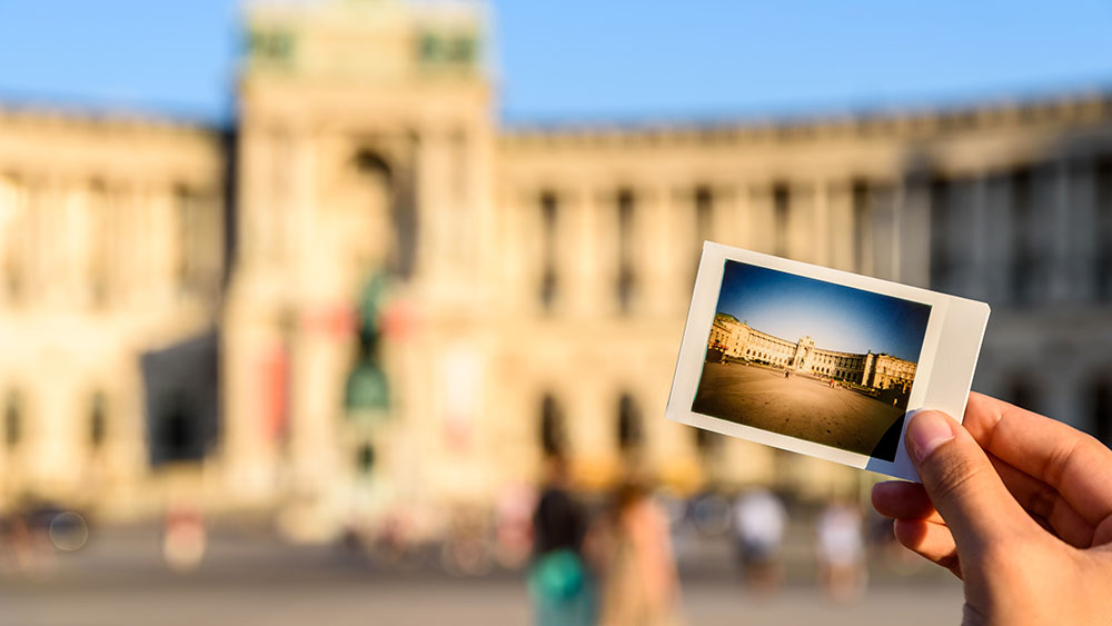 S Polaroidem napříč Vídní